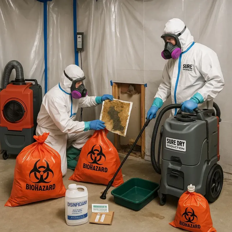 Contaminated Water Handling Protocols process in Coldwater, MS