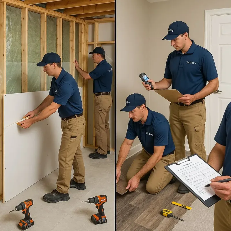 Repairs and Reconstruction process in Coldwater, MS
